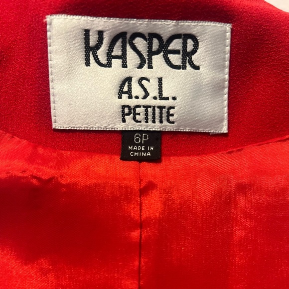 Vintage Kasper ASL Petite Blazer, size 6P - Picture 7 of 7
